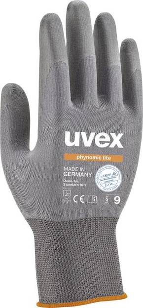 Uvex phynomic lite 6004005 najlon rukavice za rad Veličina (Rukavice): 5 EN 388 1 Par