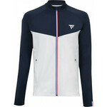 Muška sportski pulover Tecnifibre Tech Jacket M - navy/white