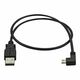 StarTech.com Left Angle Micro USB Cable - 1 ft / 0.5m - 90 degree - USB Cord - USB Charger Cable - USB to Micro USB Cable (USBAUB50CMLA) - USB cable - 50 cm - USBAUB50CMLA