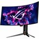 Monitor Asus 34" ROG Swift PG34WCDM, OLED, gaming, NVIDIA G-Sync, AMD FreeSync Premium Pro 240Hz, 0.03ms (GTG), HDR400, 2xHDMI, DP, 3xUSB, USB-C, Zakrivljeni 800R, 3440x1440