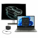 HP ZBook Studio 15 G5 + HP Z24n G2 24'' monitor + Docking Station FIT-RR-1582