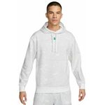 Muška sportski pulover Nike Court Heritage Dri-Fit Fleece Tennis Hoodie - white/white