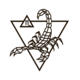 EWA Zidne drvene slagalice horoskopski znak - Škorpion