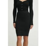 Suknja Guess ALICE boja: crna, mini, pencil, W5RD83 Z2Y50