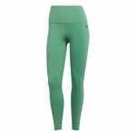 ADIDAS PERFORMANCE Sportske hlače 'Optime Power' sivkasto zelena / crna