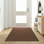 vidaXL Otirač Smeđa, Crna Polipropilen 350 x 120 x 0.9 cm Otirači