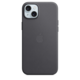 Apple iPhone 15 Plus FineWoven case with MagSafe Black