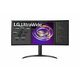 LG UltraWide 34WP85C-B monitor, IPS, 34", 21:9, 3440x1440, 60Hz, USB-C, HDMI, Display port, VGA (D-Sub), USB