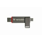 USB Dual QuickStick Verbatim 3.2 Gen1 #32042 512GB, USB-C/USB-A