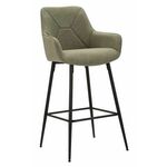 Barska stolica BAR STOOL GREY SET 2 kom cm 55X55X109