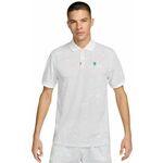 Muški teniski polo Nike Polo Dri-Fit Heritage Printed - white/white