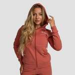 GymBeam Ženska dukserica Limitless Zip Up Cinnamon M