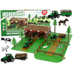 Farm Barn Animal Homestead Farm Two Tractors