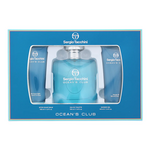 Sergio Tacchini, Ocean's Club, Gift Set: EDT 100ml - Shower Gel 100ml - Aftershave Balm 100ml