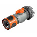 Gardena priključak crijeva s kontrolnim ventilom 19 mm (3/4") i 16 mm (5/8") (2943-20)