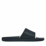 Natikače Calvin Klein Jeans Slide Rubber Neoprene Text YM0YM01234 Tamnoplava