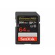 Micro SD Memory Card with Adaptor Western Digital SDSDXXU-064G-GN4IN 64GB 64 GB