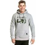 Meatfly Podium Hoodie Grey Heather L Majica s kapuljačom na otvorenom