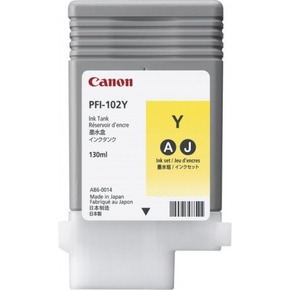 Canon PFI-102Y tinta crvena (red)/žuta (yellow)