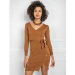 Dress-EM-SK-PL3965.14P-light brown smeđa