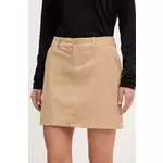 Sportska suknja Columbia Leslie Falls boja: zelena, mini, ravna, 2140391