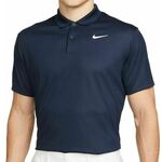 Muški teniski polo Nike Court Dri-Fit Pique Polo M - obsidian/white