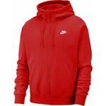 Muška sportski pulover Nike Swoosh M Club Hoodie FZ BB - university red/university red/white