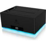 Docking- & Klonstation IcyBox 2,5"& 3,5" SATA, USB3.0 TypeA