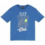Majica za dječake EA7 Boy Jersey T-Shirt - bright cobalt