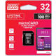 GoodRam memorijska kartica microSD 32GB + SD adapter (500305)