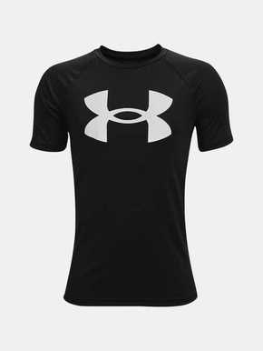 UNDER ARMOUR Tehnička sportska majica crna / bijela