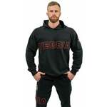 Nebbia Long Pullover Hoodie Legacy Black M Dukserica za fitnes