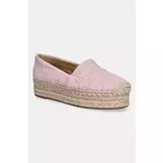 Espadrile MICHAEL Michael Kors Lynn boja: ružičasta, s platformom, 40S5LYFP3D.653