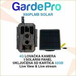 GARDEPRO 4G LOVAČKA KAMERA S UKLJUČENIM SOLARNIM PANELOM X60PLMB SOLAR