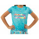 Majica kratkih rukava za djevojčice Lucky in Love Novelty Print Cupcake Tee Girls - multi