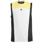 Majica kratkih rukava za djevojčice Adidas Girls Aeroready Pro Tank - white/orange/black