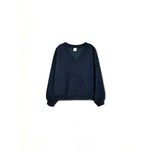 Bershka Sweater majica mornarsko plava 24152082