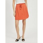 Coral Skirt with Pockets VILA Vero - Women crvena