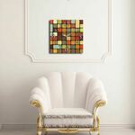 Wallity Sat dekorativni MDF, Msk-02