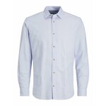 JACK &amp; JONES Košulja sivkasto plava / prljavo bijela