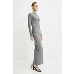 Haljina Day Birger et Mikkelsen Halsey boja: siva, maxi, uska, DAY65243583