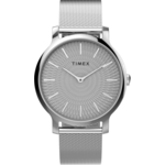 Sat Timex Transcend 34mm Mesh TW2V92900 Silver