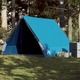 vidaXL Šator za kampiranje s A-okvirom za 2 osobe plavi vodootporni