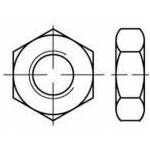 TOOLCRAFT TO-5371863 šesterokutne matice M18 ISO 4035 nehrđajući čelik a4 10 St.