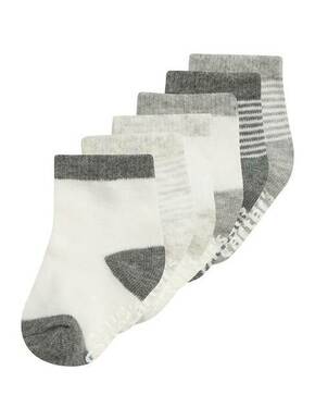 Carter's Čarape svijetlosiva / tamo siva / siva melange / bijela