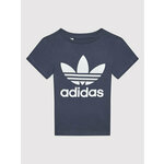 adidas T-shirt Trefoil HC9601 Tamnoplava Regular Fit