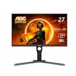 AOC Q27G3XMN monitor, VA, 27", 16:9, 2560x1440, 144Hz, pivot, HDMI, Display port