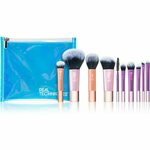 Real Techniques Brushes Travel Fantasy Mini Brush Kit Set kist za šminkanje 10 kom + torbica