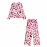 Cropp - Komplet dvodijelne pidžame Hello Kitty - ružičasta