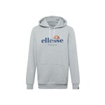 ELLESSE Sportska sweater majica mornarsko plava / siva melange / narančasta / crvena